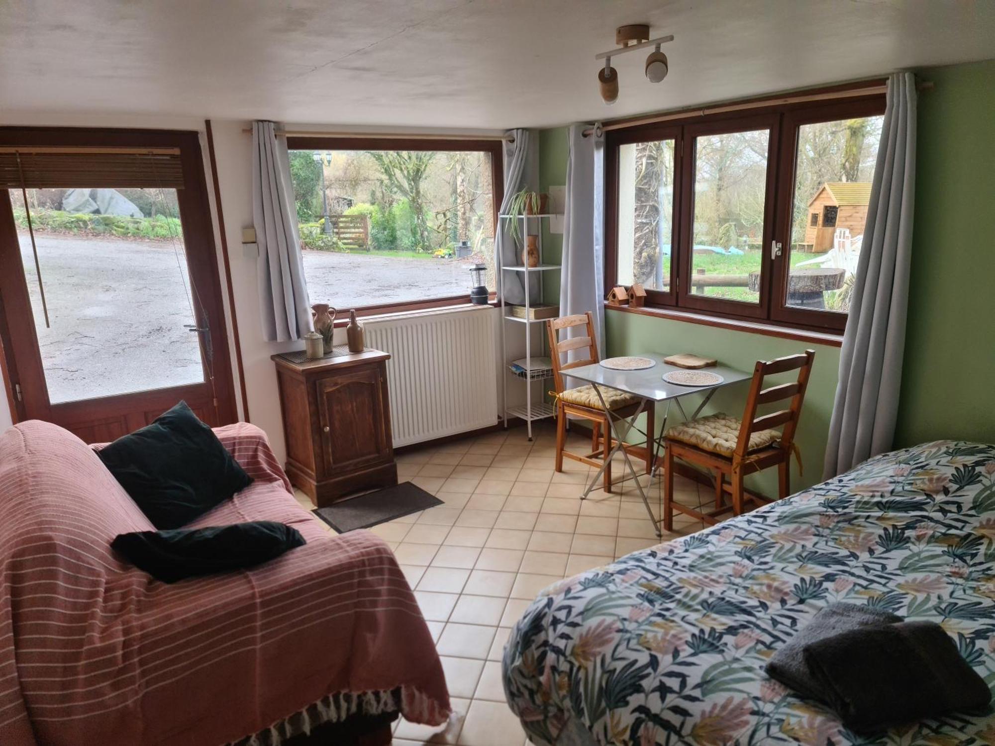 Chambre A La Ferme, Les Vergers Du Muscardin Breel Dış mekan fotoğraf